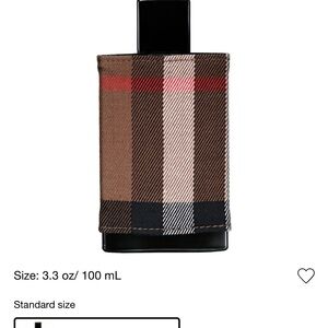 Burberry Plaid Patterned Fragrance Bottle